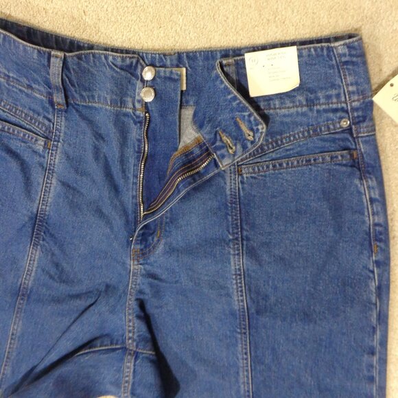 New! Universal Thread Women's High-Rise Tailored Wide Leg Jeans Size 17 - Picture 7 of 10